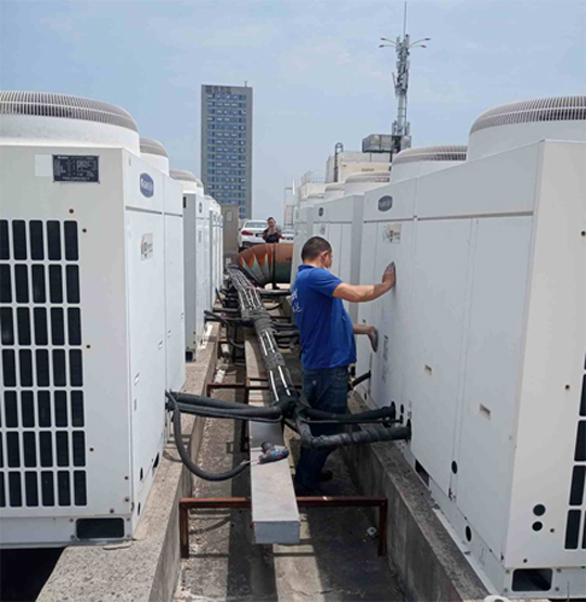 望城中央空调制热和不制冷系统维修方法